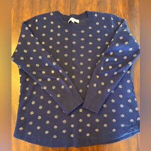 Loft Navy Sweater Large